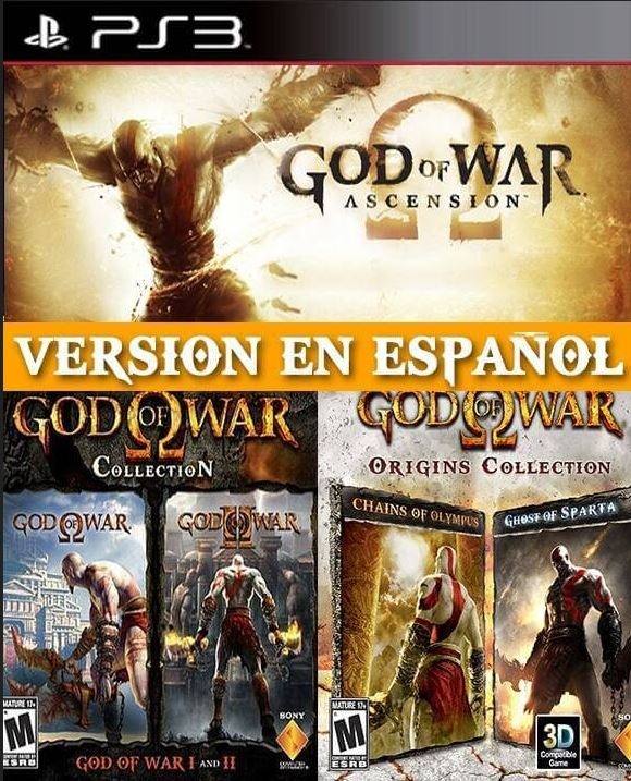 JUEGOS EN 1 GOD OF WAR COLLECTION FULL ESPAÑOL Juegos Digitales Panama Venta de juegos Digitales PS3 PS4 Ofertas